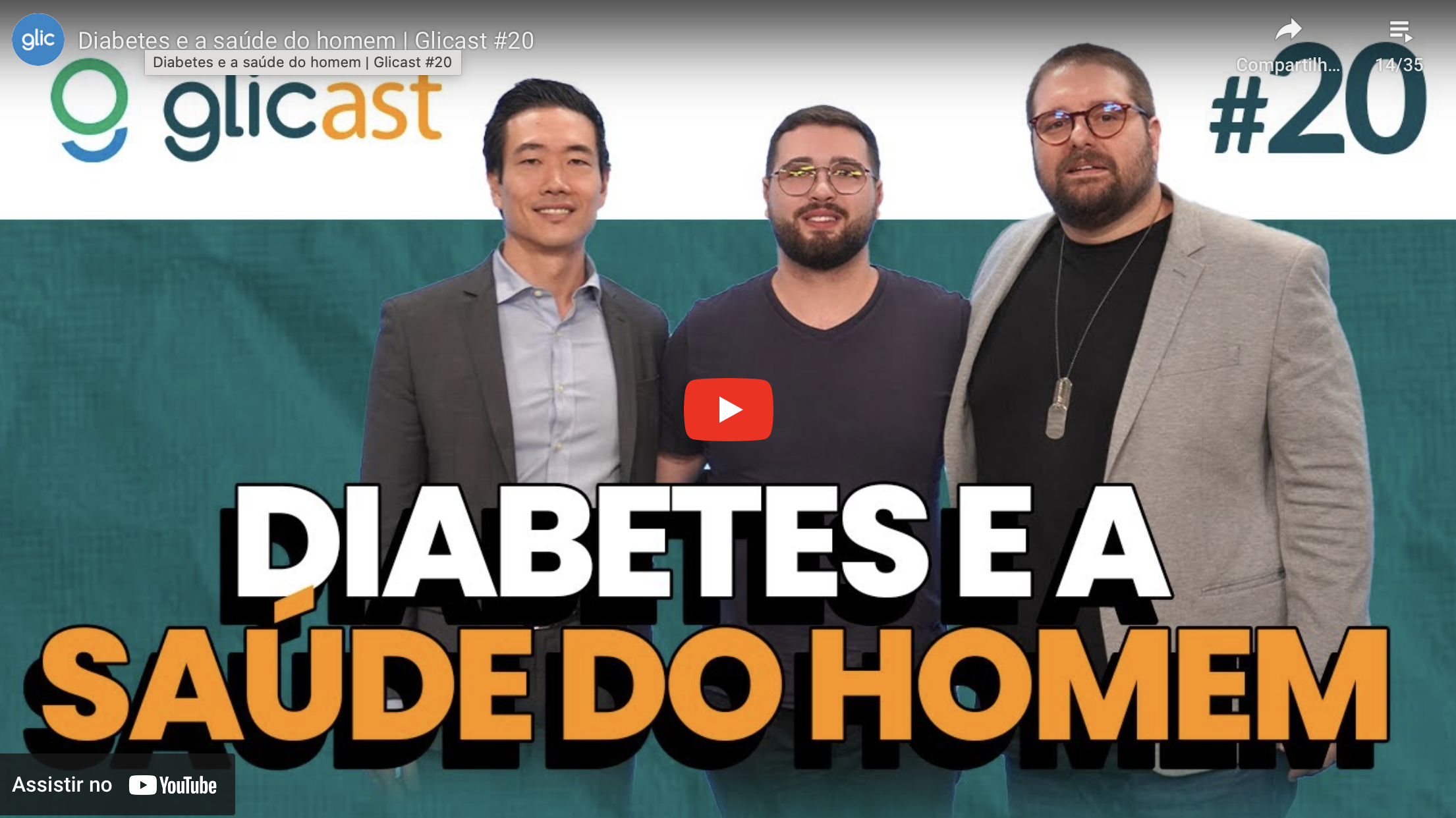 EP#20 Diabetes e a saúde do homem