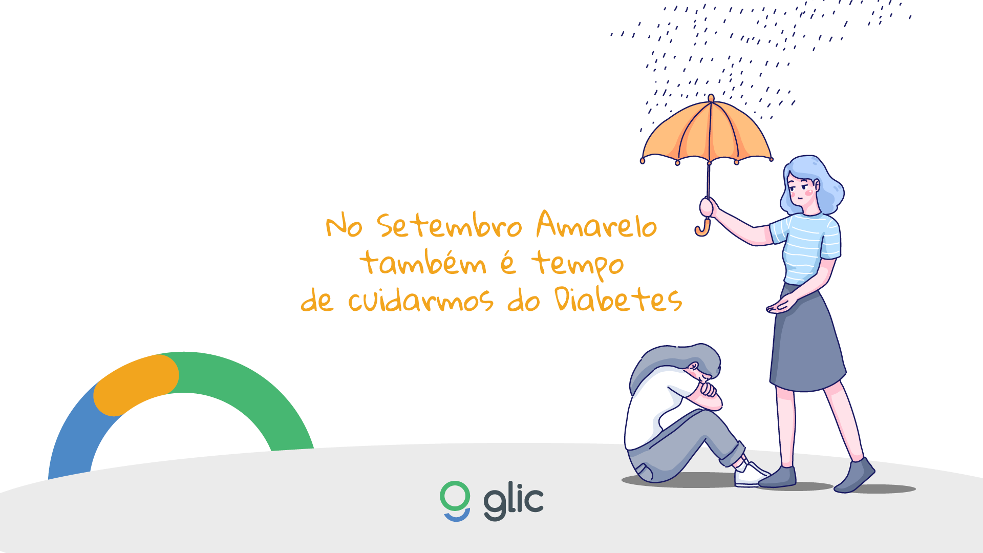 No Setembro Amarelo também é tempo de cuidarmos do Diabetes