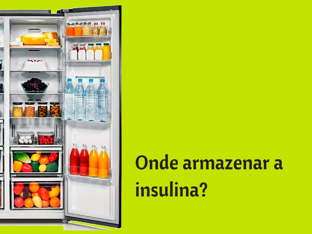 COMO ARMAZENAR A INSULINA?