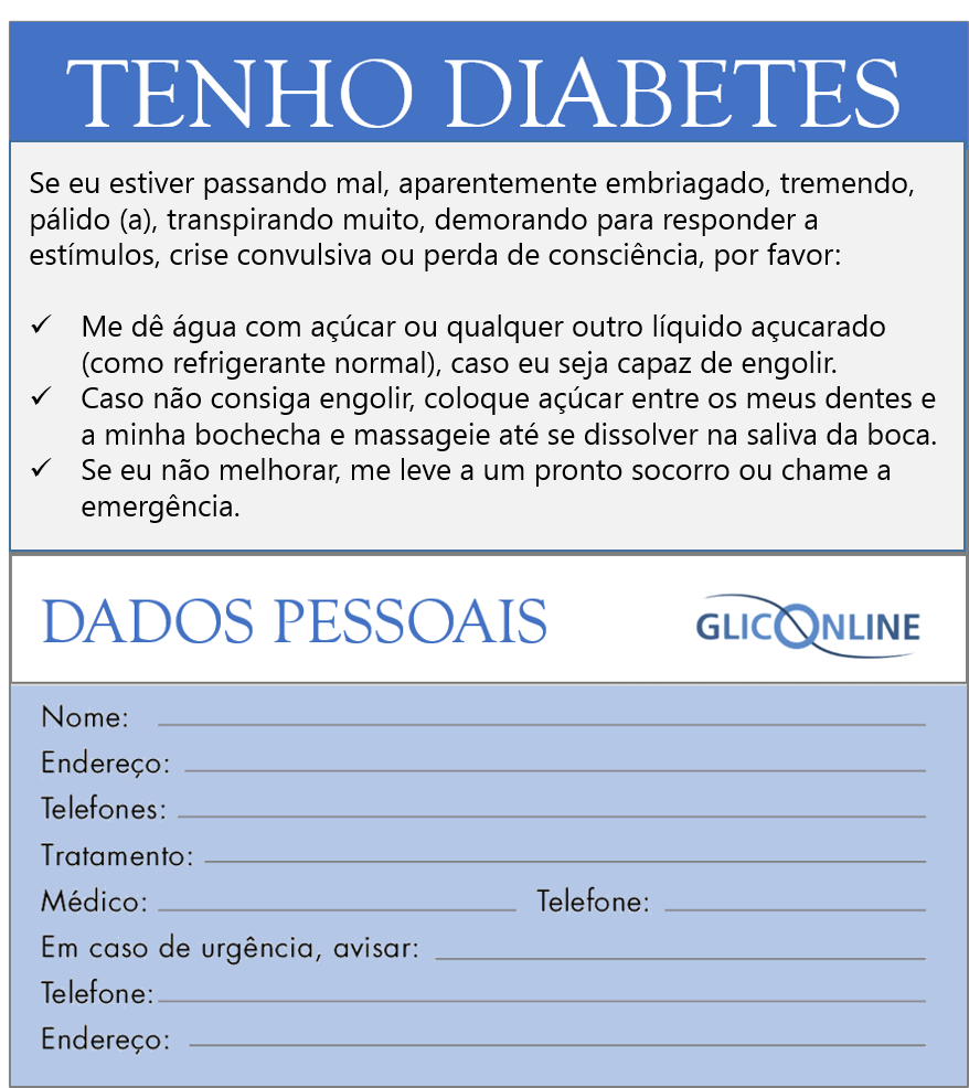 cartao de identificação