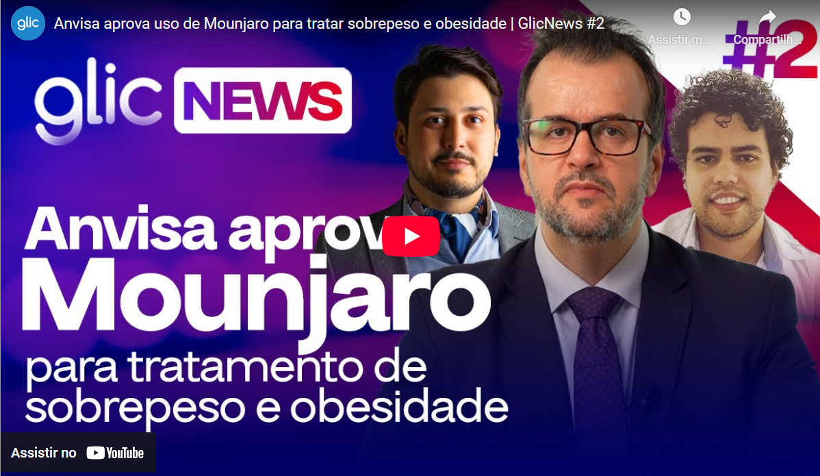 Anvisa aprova uso de Mounjaro para tratar sobrepeso e obesidade | GlicNews #2